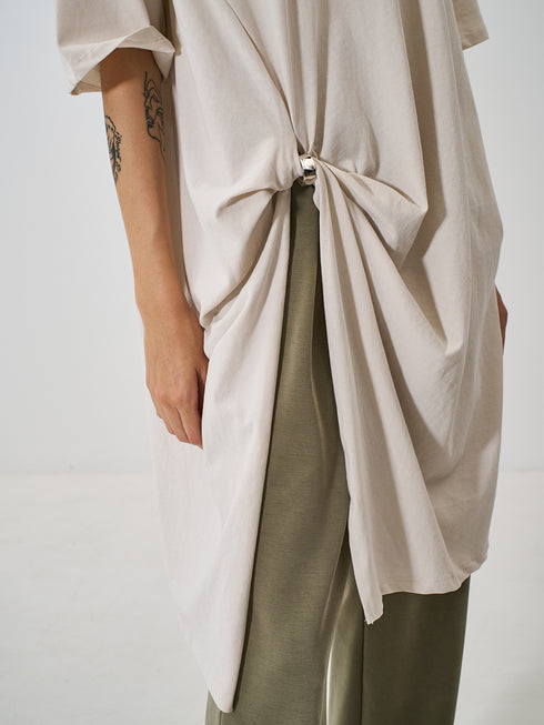 【 予約:2月上旬 】TWIST TUNIC TEE /Y261-82029